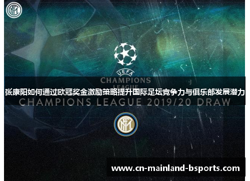 张康阳如何通过欧冠奖金激励策略提升国际足坛竞争力与俱乐部发展潜力